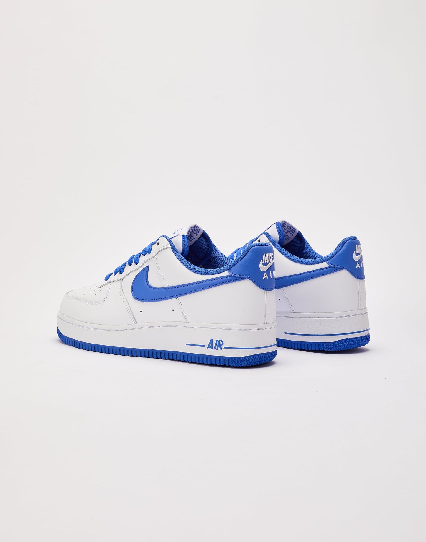 NEW Nike Air Force 1 '07 White Medium Blue