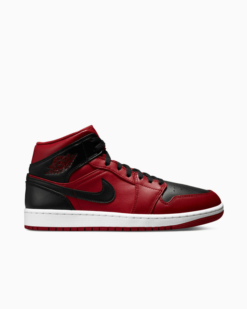 NEW Nike Air Jordan 1 Mid Reverse Bred