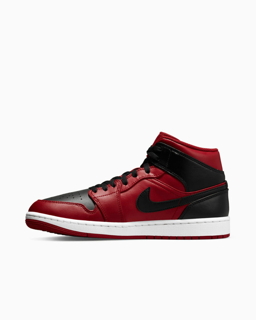 NEW Nike Air Jordan 1 Mid Reverse Bred