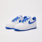 NEW Nike Air Force 1 '07 White Medium Blue